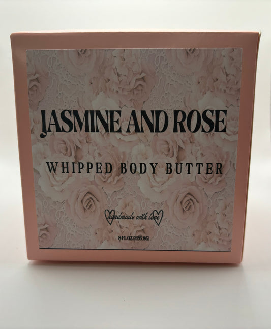 Rose and Vanilla Whipped Body