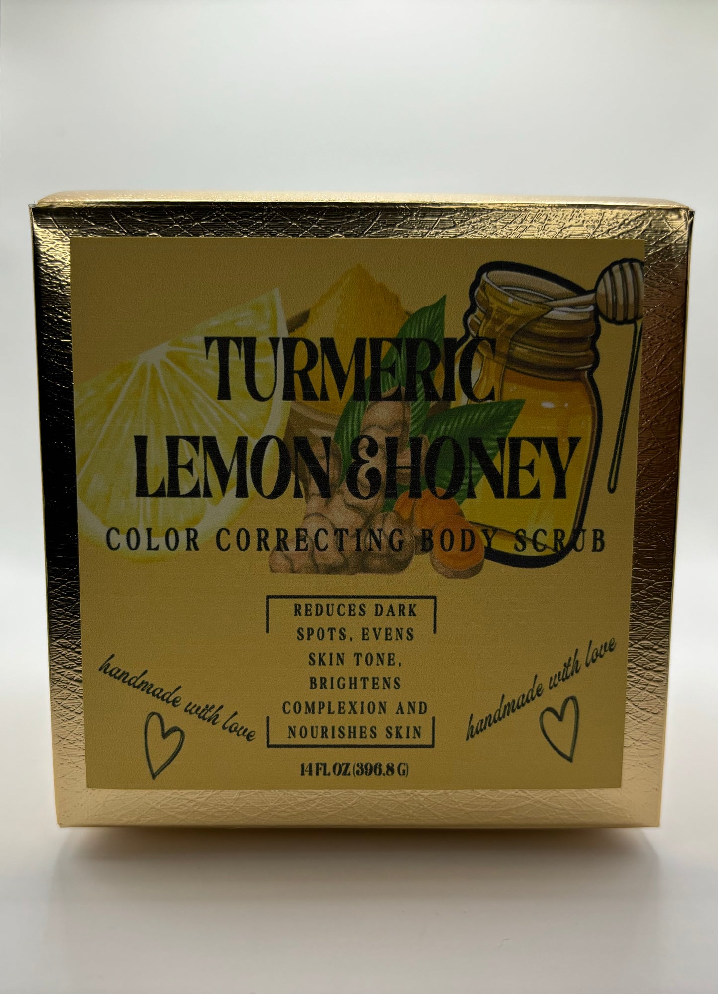 Turmeric, Lemon & Honey Body Scrub