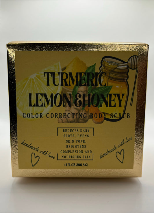 Turmeric, Lemon & Honey Body Scrub