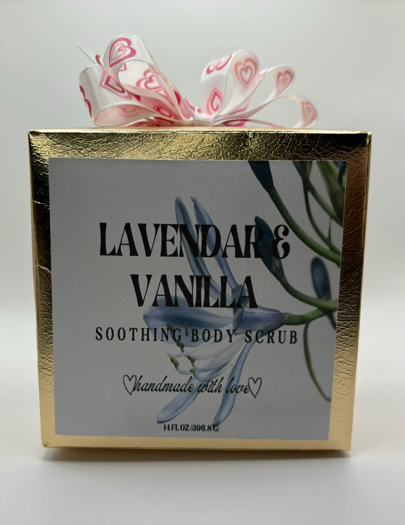 Lavender and Vanilla Body Scrub