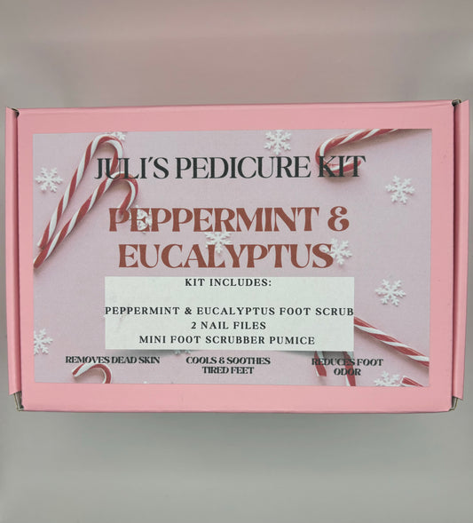 Peppermint & Eucalyptus Pedicure Kit