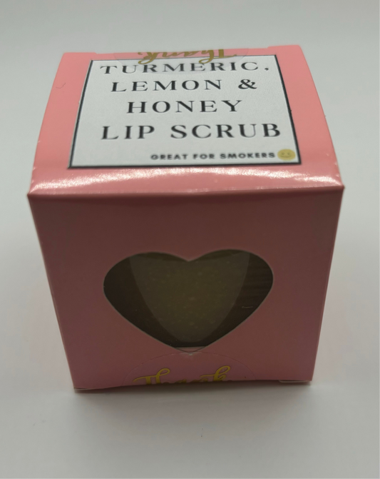 Turmeric, Lemon & Honey Lip Scrub