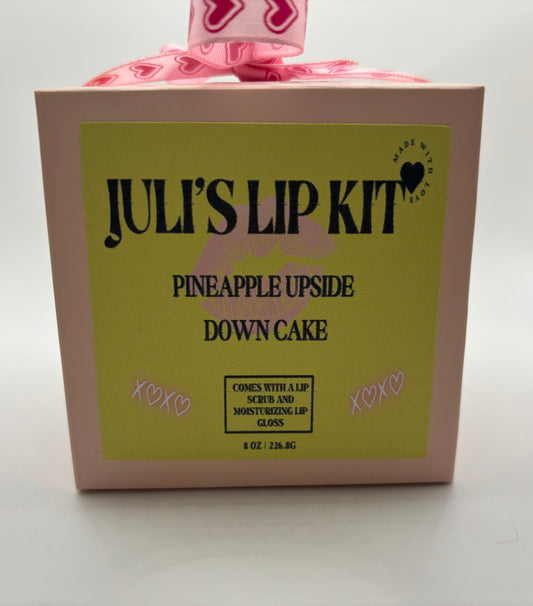 Pineapple Upside-down Cake Lip Kit