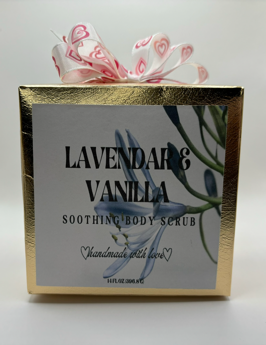 Lavender and Vanilla Body Scrub