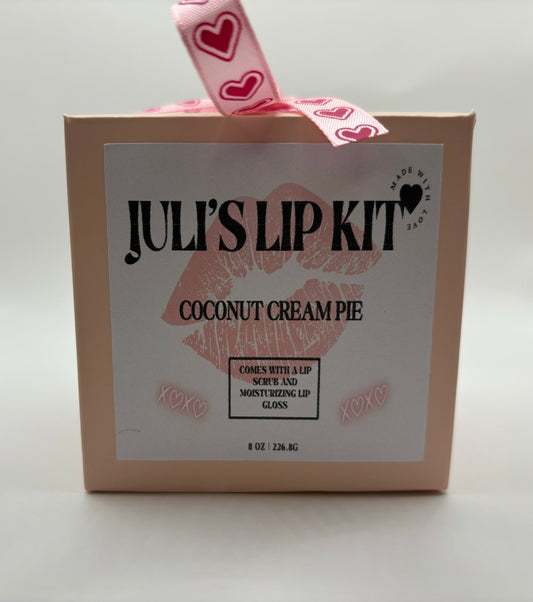 Coconut Cream Pie Lip Kit